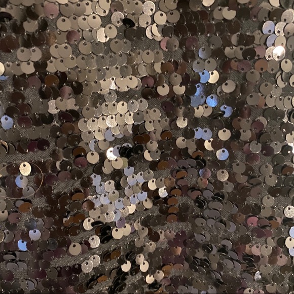 Black sequin mini dress - Picture 3 of 3